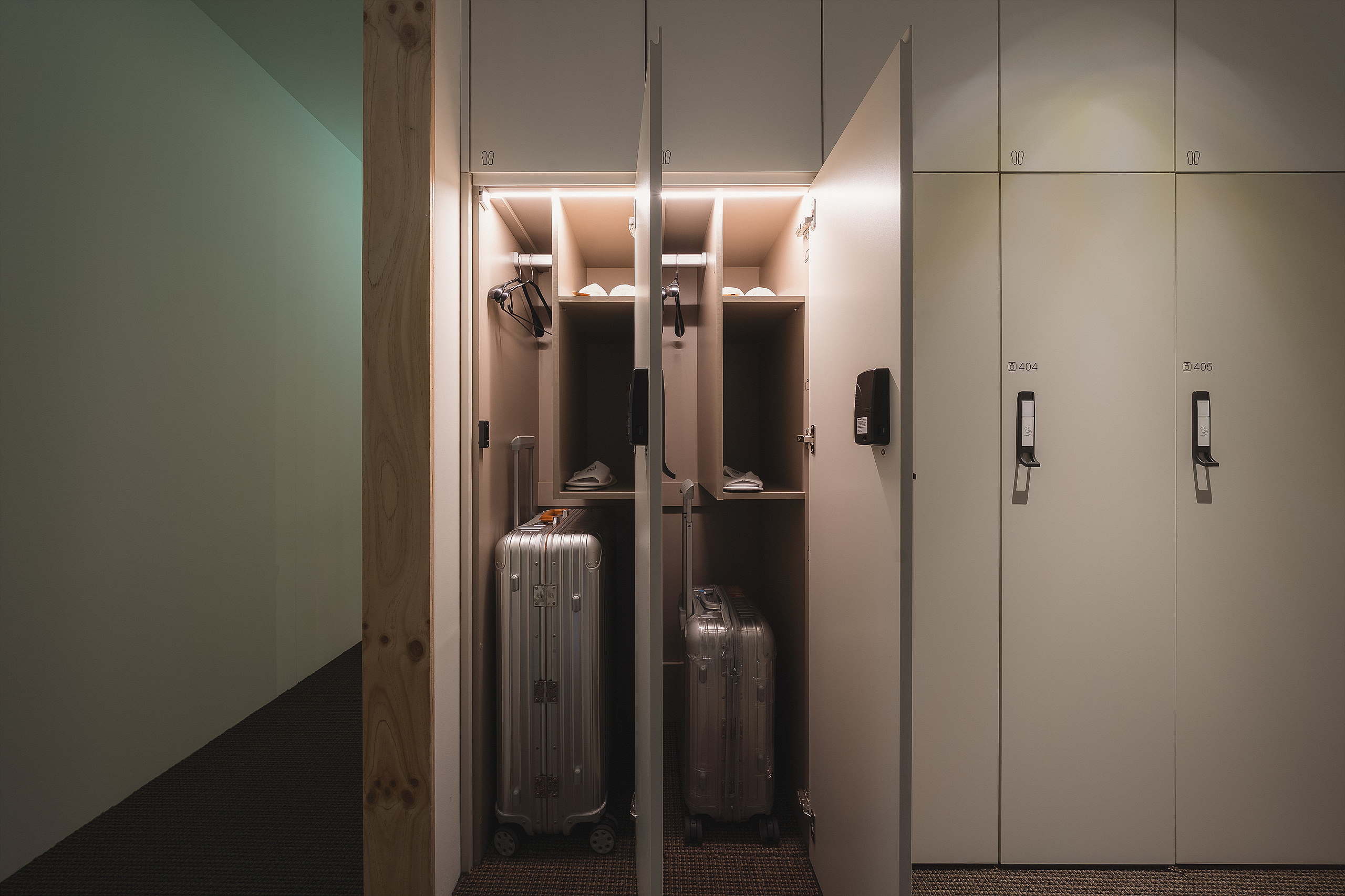 In-room locker